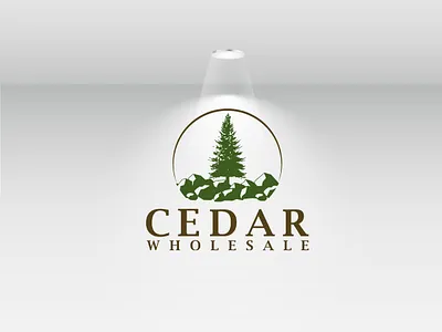 Cedar Wholesale Logo brand identity branding branding design cedar design graphic design identity illustration logo logo design logodesign wholesale