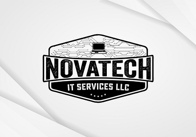 Nova Tech IT Services Logo brand identity branding branding design design identity it it service logo logo design logodesign novatech technology