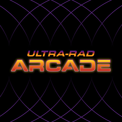 Ultra-Rad Arcade Logo 2d branding dribbbleweeklywarmup graphic design logo