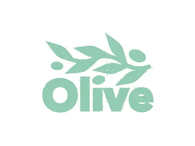 Olive branch cosmetic food green leaf logo nature oil olive plant texture