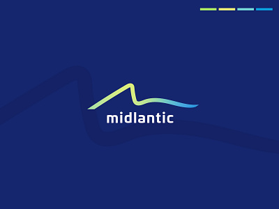 Midlantic Logo branding corporate id graphic design logo