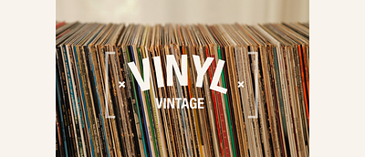 VINYL VINTAGE - Independent Record Label adobe illustrator branding design figma graphic design illustration logo