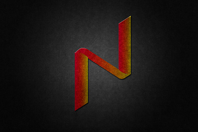 N Letter Logo design art logo logo design