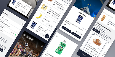 smartcart - Smart Shopping Experience app app design ar ui design ux design visual design