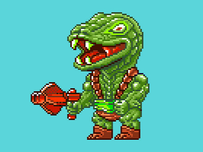 Kobra Khan Pixels 80s he man illustration motu pixel art pixels