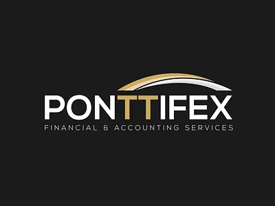 Ponttifex Logo accounting brand identity branding branding design design financial logo graphic design identity logo logo design logodesign service
