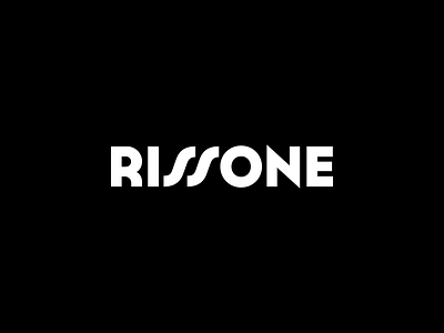 Rissone branding graphic design logo