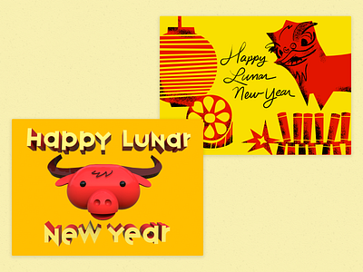 Illustration & Spot Art: Lunar New Year illustration