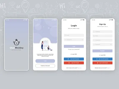 UI UX Design | App Design | Login Panel Design app appdesigns appdesignsite design illustration ui ux vector