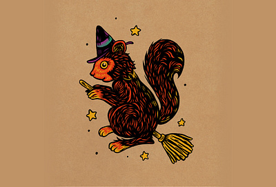 WEENZINE EIGHT character cute drawing halloween hocus pocus illustration witch