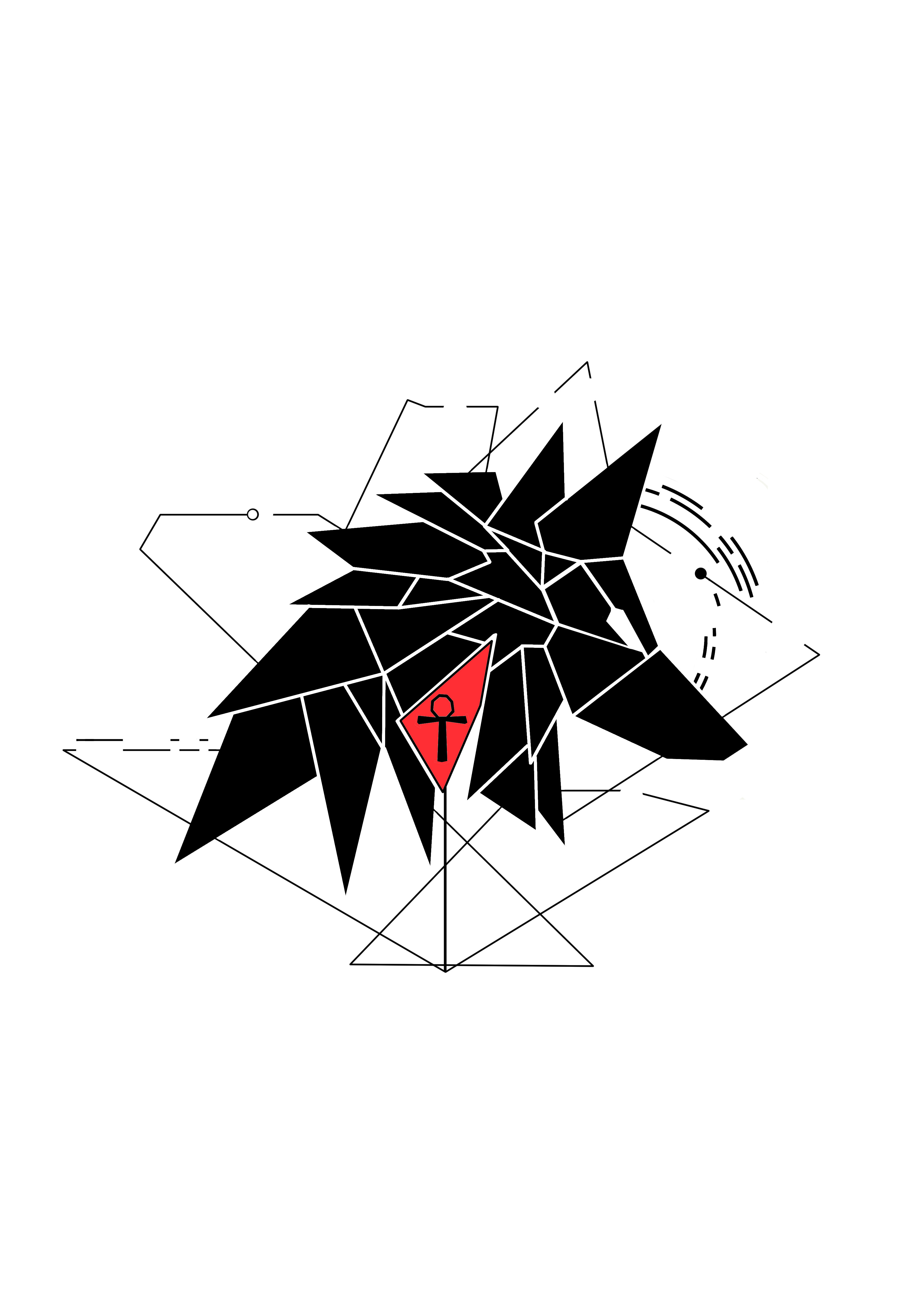 Egyptian Gods animals artwork branding design digital eagle egypt geometric gods graphic design illustration logo lowpoly minimal shapes vector
