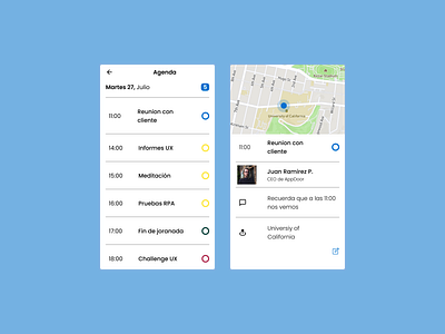 Maratón UI #14-Itinerary adobe illustrator challenge design illustration ui ux