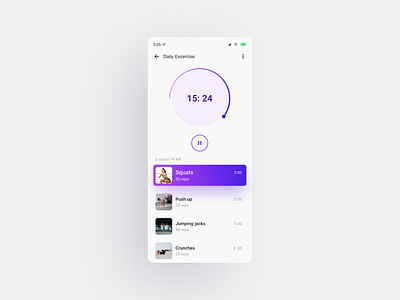 Countdown timer | Daily UI 014 clean ui countdown daily ui daily ui 014 design exercise gym minimal timer tracker ui ui challenge ui design uiux