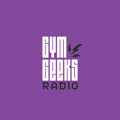Gym Geeks Radio Logo fitness geeks gym health podcast