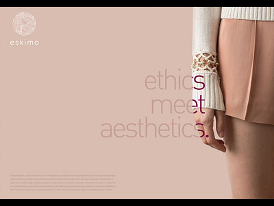 Eskimo art direction branding graphic design