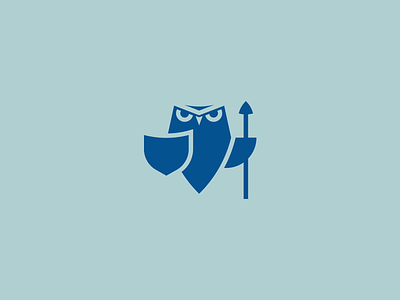 Guardian Owl Logo branding clean design fun illustration logo simple type vector visual identity