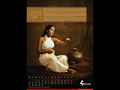 Brandix Calendar art direction branding creative direction graphic design