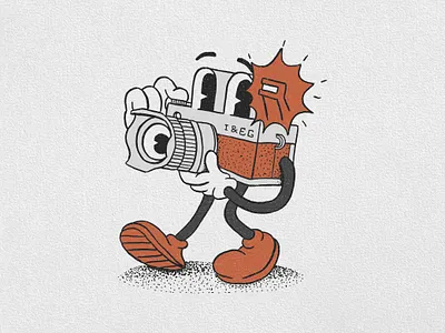 Canvas Road Production - Mascot Design adobe branding design graphic design illustrated logo illustration illustrator logo vector