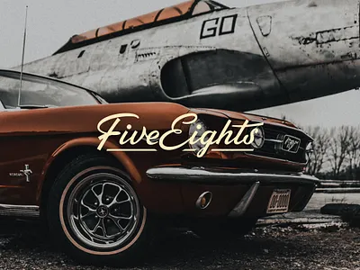 Five Eights Fabrication - Custom Logo Type branding custom type design graphic design illustrated logo illustration illustrator typography vector