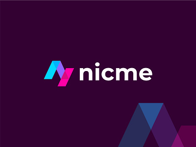 Nicme - Logo Design 3d animation brand design brand identity branding design graphic design identity design logo logos motion graphics ui