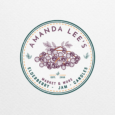 Final logo for Amanda Lee's market adventure adventurelogo blueberry blueberrylogo branding brandingdesigner farm farmer farmers farming farminglogo farmlogo graphicdesign graphicdesigner logodesigner logoideas logomaker market