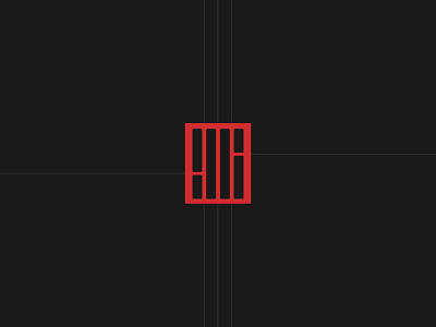 YB - Personal Logo 2021 b branding design designer designer portfolio graphic design grid icon identity illustration initials letters logo personal logo portfolio red typography vector y yb graphic