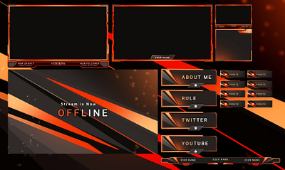 Twitch overlay animation face cam graphic design motion graphics movie cam overlays overlays packs stream overlays stream packs streaming overlays twitch cam twitch live twitch overlay twitch panels