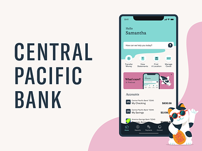 Bringing a Hawaiian Bank Brand to Life 🌴 app store screenshots bank brand design figma fintech mobile app product design ux design