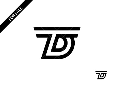 TD Logo 3d branding design dt dt logo dt monogram graphic design icon idea lettermark logo logo design logo designer logos logotype monogram td td logo td monogram typography