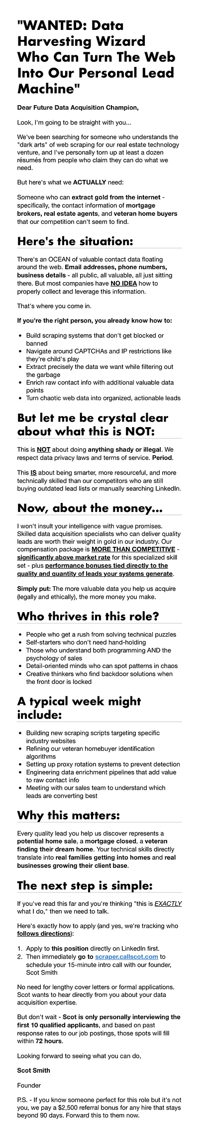 3-Step Job Application > Self-Schedule Interview w/ Calendly ad agency advertorial agency booking calendly call copy centric direct response inbound interview jd job description linkedin ppc agency recruiting schedule scheduling typography