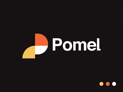 p for pomel best logo branding design illustration logo design logo mark logos mark minimal minimalist logo modern logo monogram p p letter logo p logo symbol