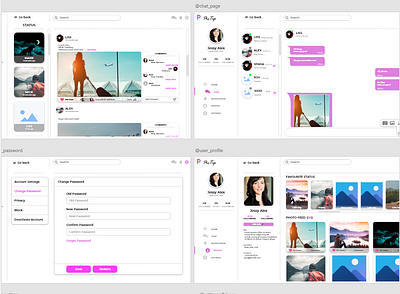 Social Media - PicTip adobexd design graphic design socialmedia ui ux