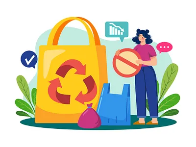 Reduce Plastic Bag Campaign ecology