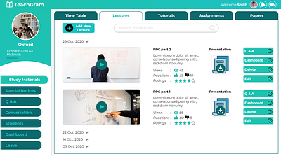 LMS design admin adobexd binary design graphic design lms ui ux