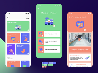 Elixir - Bepatient APP V3 app application branding design e health ehealth health ui ux