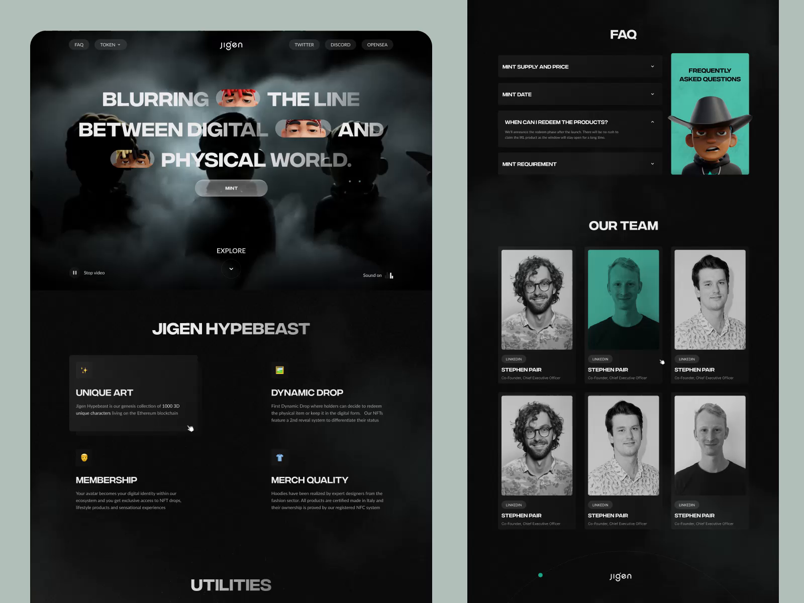 Jigen Hypebeast - Crypto Nft Metaverse By Anatoliy Demyanchuk For ...