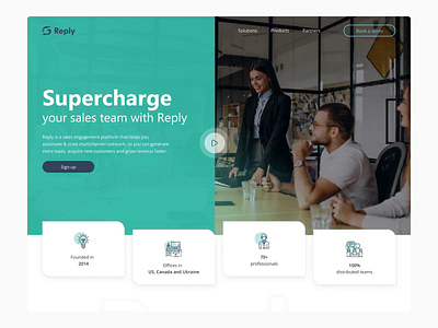 Reply design logo ui ux web website