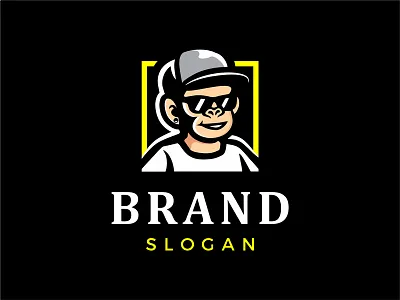 Urban monkey logo hip hop logo hip hop monkey logo monkey head logo monkey logo rap monkey logo urban logo urban monkey logo