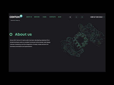 Centum-d animation branding design illustration motion graphics ui ux vector web website