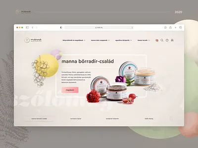 Manna Redesign Concept animation app branding cosmetics design icon illustration manna mito soap typography ui ux vector