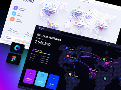 Orion UI kit - Charts templates & infographics in Figma analytics chart dashboard data data science dataviz design desktop geo illustration infographic local location machine learning map metric pin statistic template ux