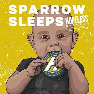 Hopeless Records lullabies by Sparrow Sleeps album cover bayside hopeless records portrait sparrow sleeps taking back sunday the wonder years toddler