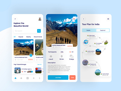 Travel App UI design.. app design destination app minimalism mobile mobile app tour tourism tourism app travel travel app travel mobile app traveling trip ui ui design user interface ux uxdesign vacation