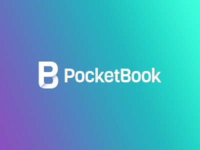 PocketBook Logo blockchain branding crypto graphic design logo