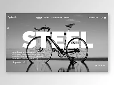Spike (Silver) 3d animation app branding colors design illustration motion graphics transitions typography ui uiux ux webapp webdesign