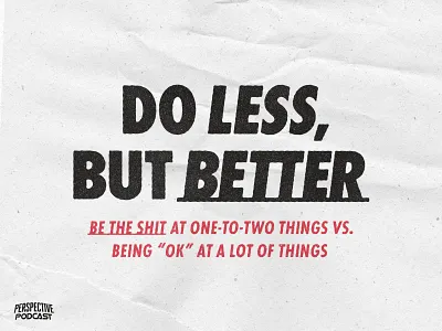 NEW PERSPECTIVE PODCAST 223: Overwhelmed & Burnt Out? Doing This custom type