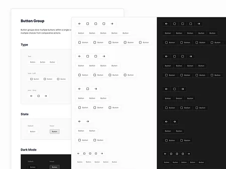 Button Group designs, themes, templates and downloadable graphic ...