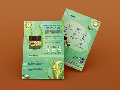 Aloe Vera Gel Flyer Design branding design flyer flyerdesign graphic graphicdesign