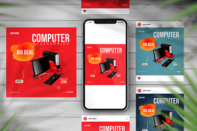 Social Media Post Design 3d ads design banner design brand identity branding company concept design facebook ads graphic design instagra social social media
