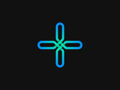 Sambhuya blue continuity continuous design gradient graphic design icon illustration illustrator india indian infinity line logo minimal minimalism nikxith overlap vector